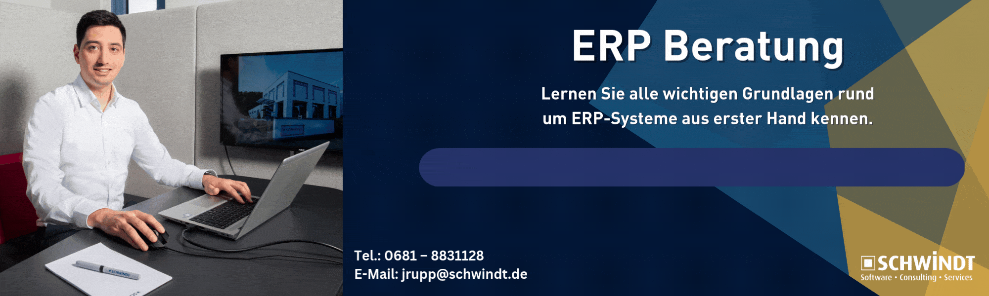 ERP Beratung mit Joseph Rupp bei SCHWINDT ERP Beratung mit Joseph Rupp bei SCHWINDT
