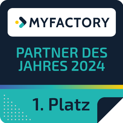 Myfactory Partner des Jahres 2024 - Platz 1