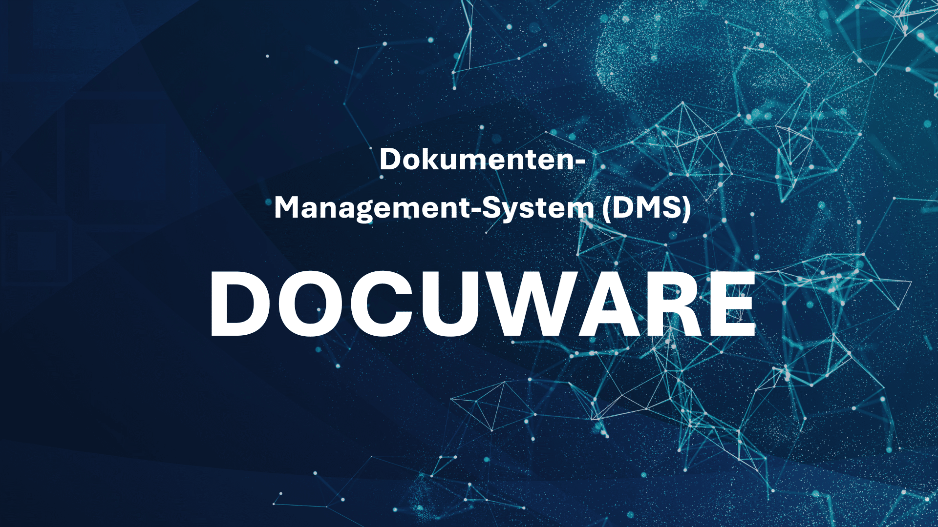 Dokumenten- Management-System (DMS) DOCUWARE - MM